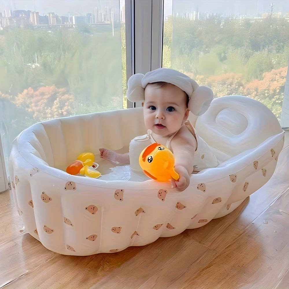 Inflatable bath newborn babies