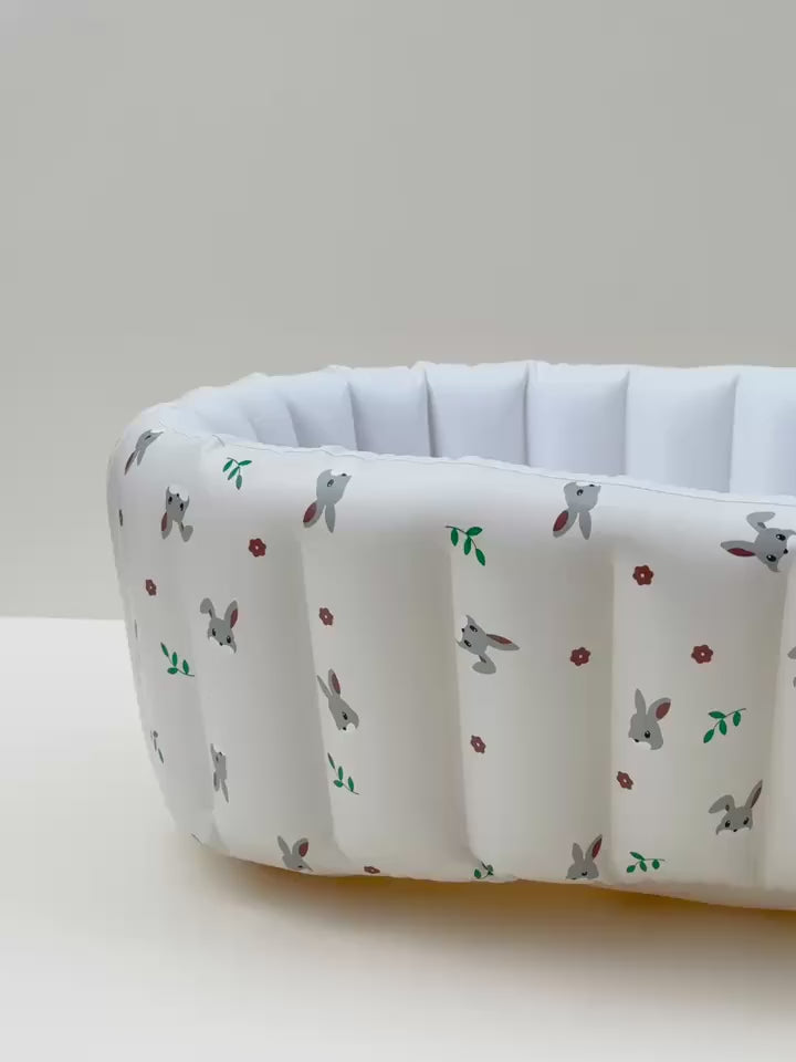Inflatable bath newborn babies